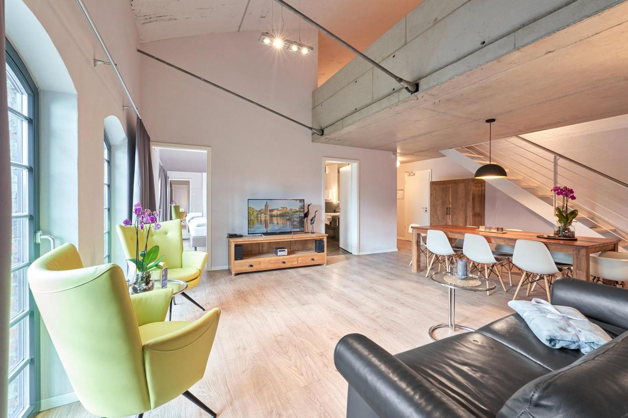 Havelblau Ferienlofts Apartment Brandenburg  Phòng bức ảnh